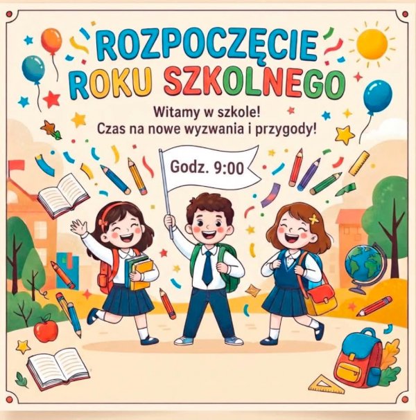 Rozpoczęcie nowego roku szkolnego 2026/2027